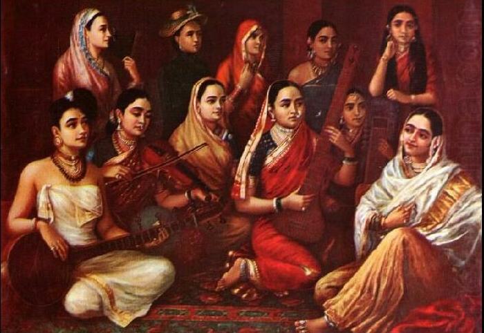 Galaxy of Musicians, Raja Ravi Varma